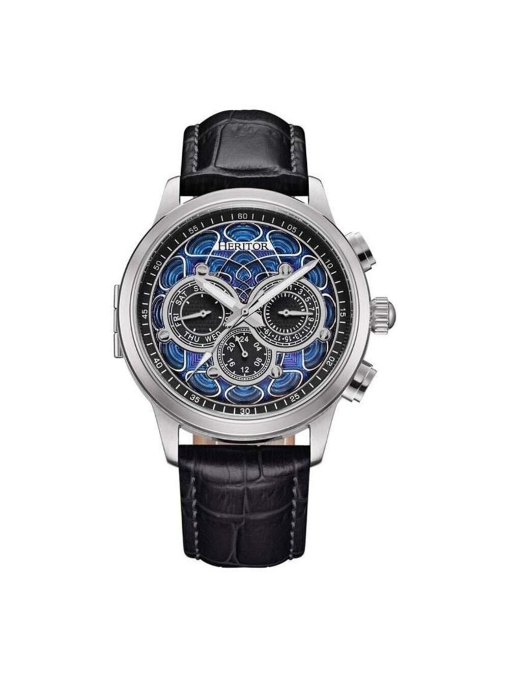 NWT Heritor Apostle Multi-Color Dial Men's Watch